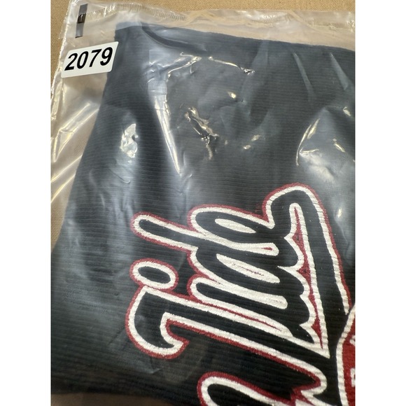 Adidas Alabama Crimson Tide Tank Top Womens Large Black Ribbed NCAA Graphic - Picture 7 of 7